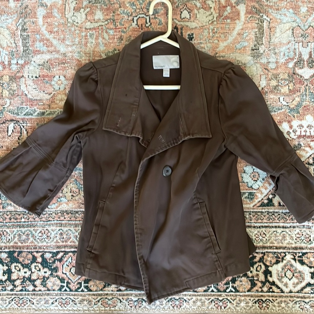 Old Navy Double Breasted Jacket - image 1